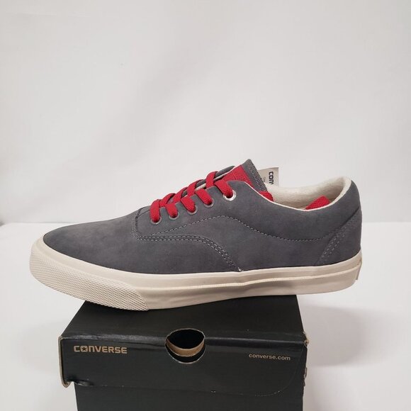 Converse Cons Skidgrip Cvo‎ Ox Charcoal Gray Sneakers - Size 9.5 - Picture 3 of 9